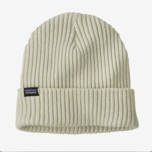 NWT PATAGONIA FISHERMAN'S ROLLED BEANIE - BIRCH WHITE